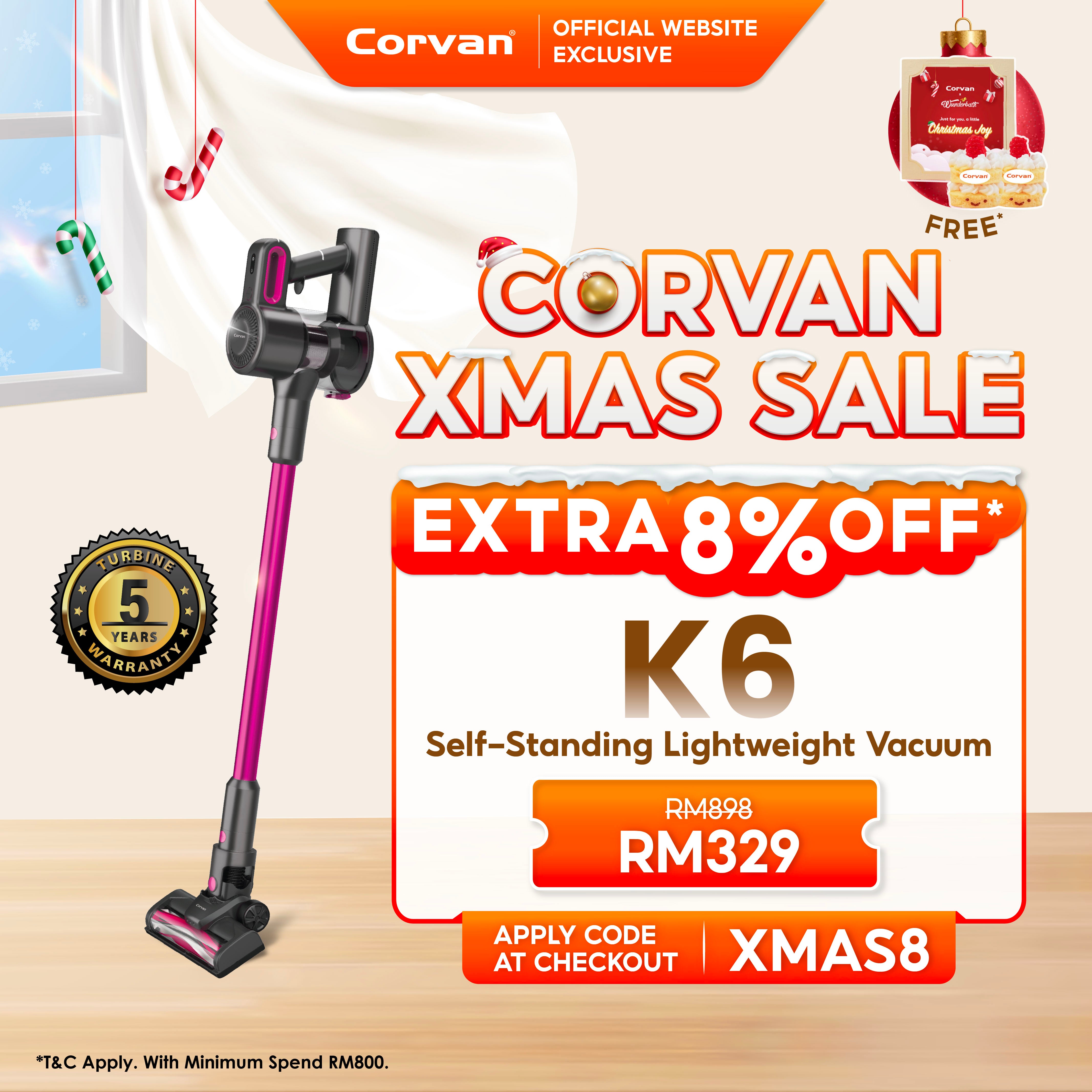 Corvan Cordless Vacuum Cleaner K6
