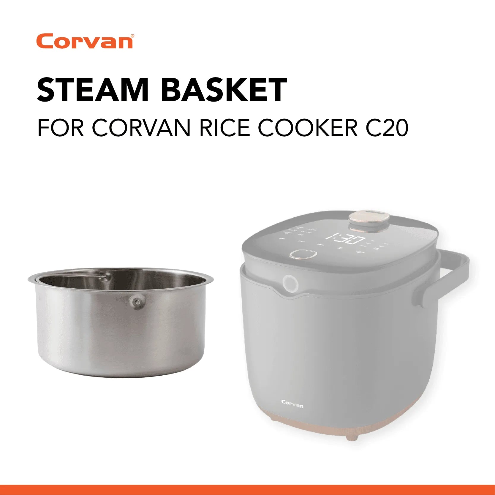 Corvan Rice Cooker C20 Genuine Consumables & Parts