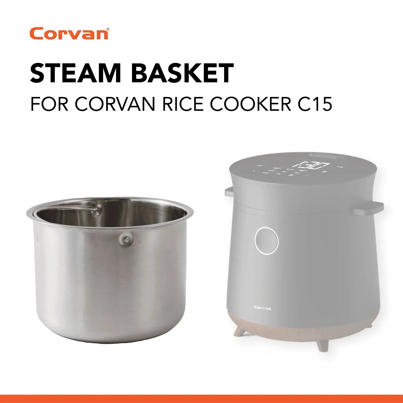 Corvan Rice Cooker C15 Genuine Consumables & Parts