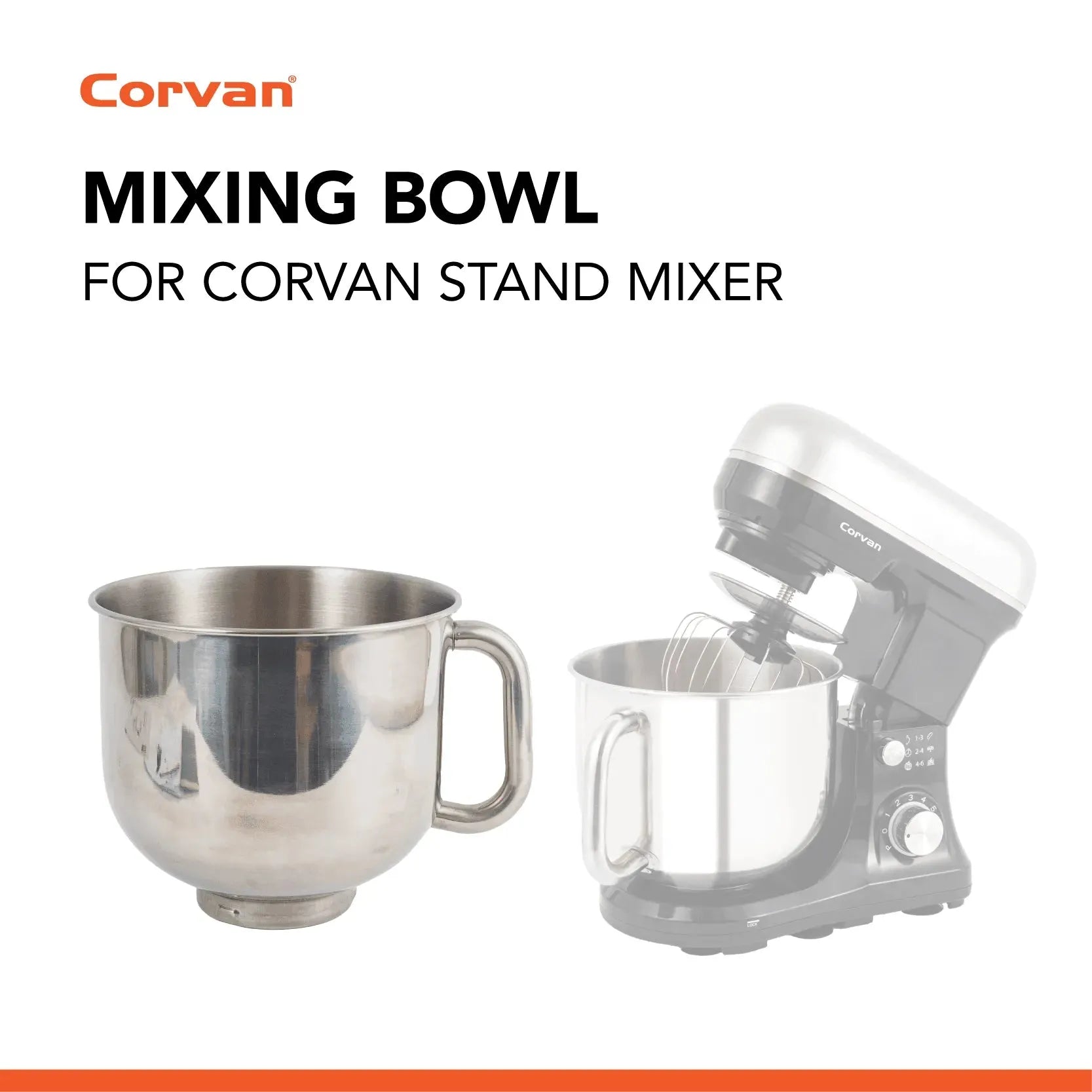 Corvan Stand Mixer M47 Genuine Consumables & Parts