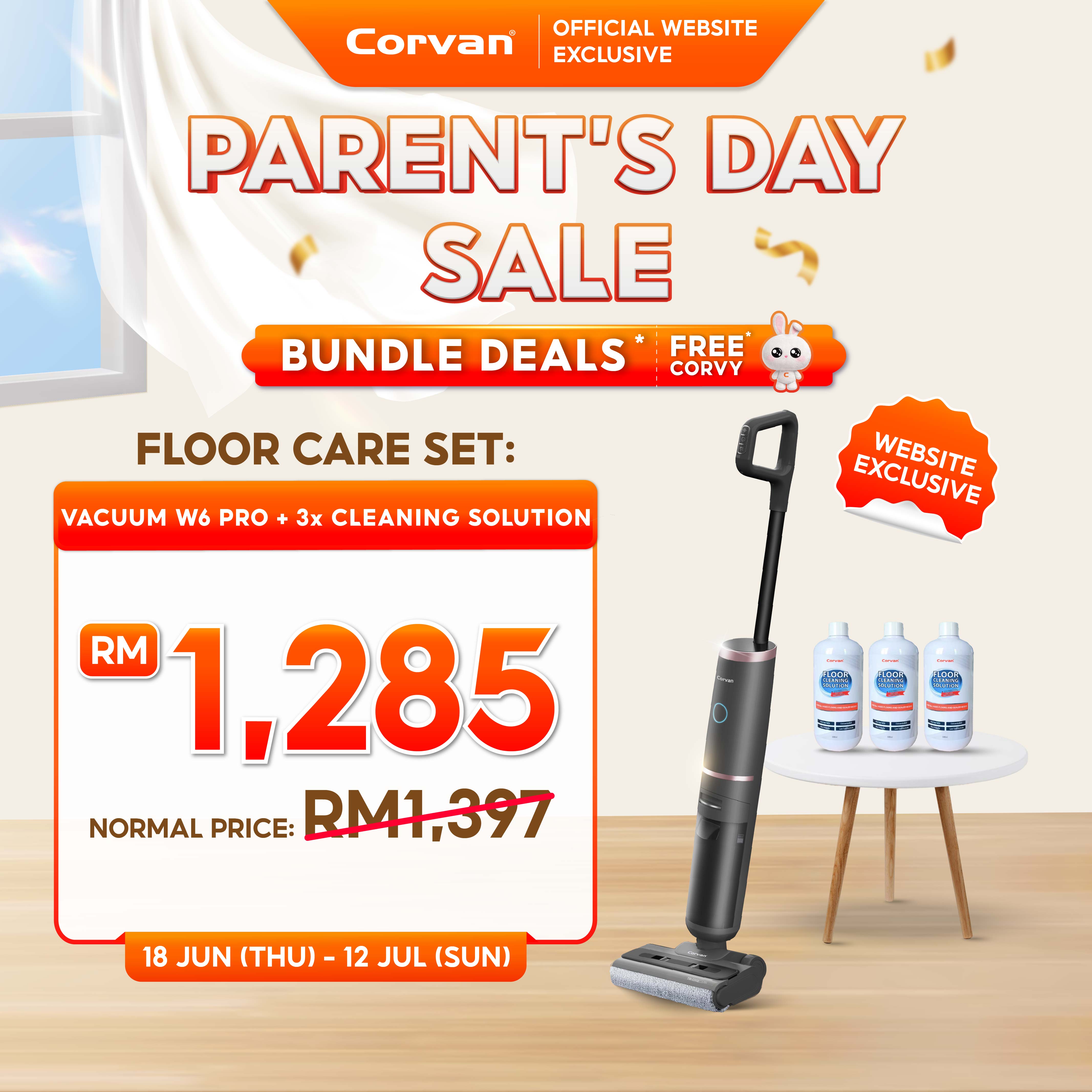 Parents’ Floor Care Set