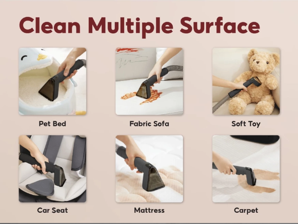 Corvan Spot Cleaner S7 - Carpet & Upholstery Cleaning with ProExtract System