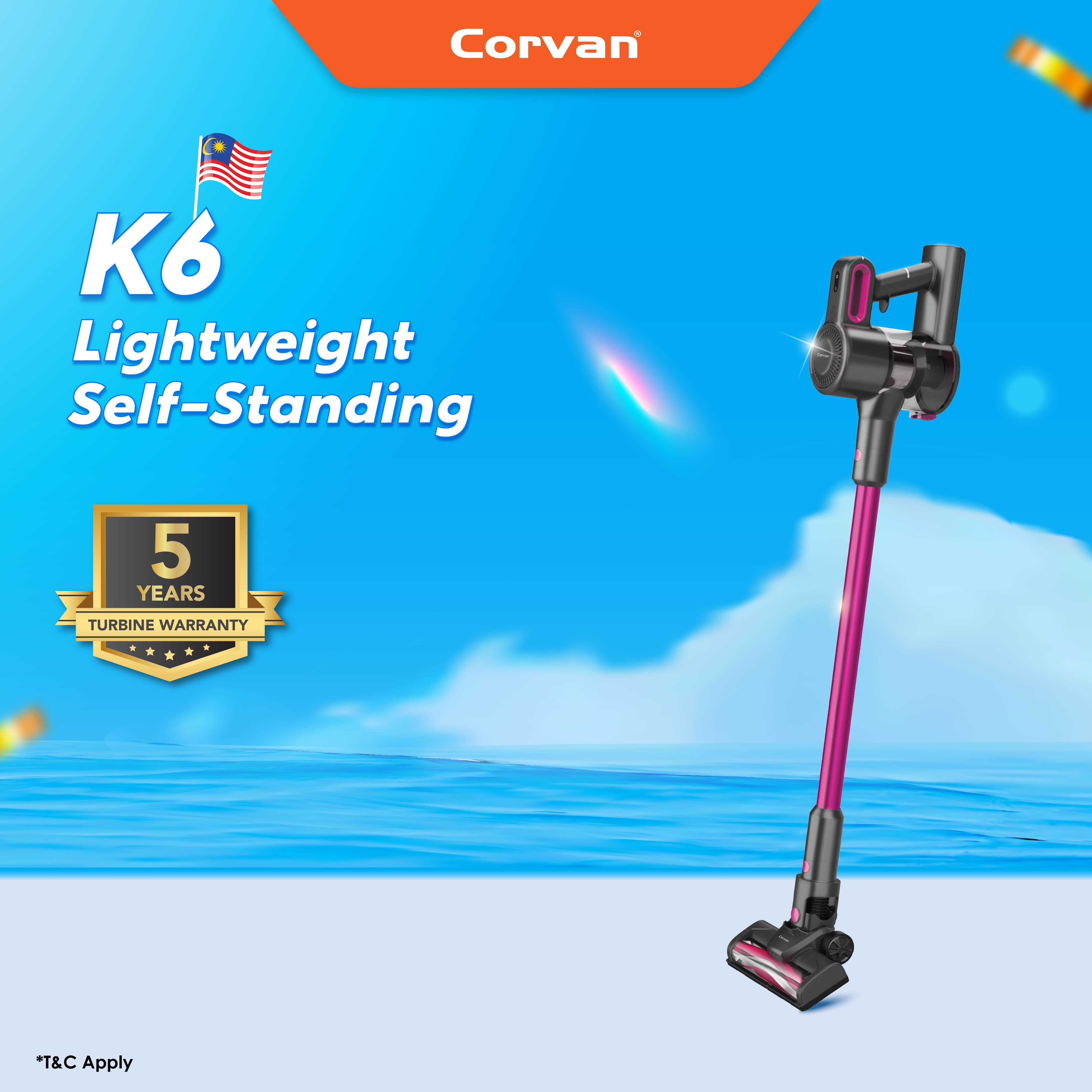 Corvan Cordless Vacuum Cleaner K6