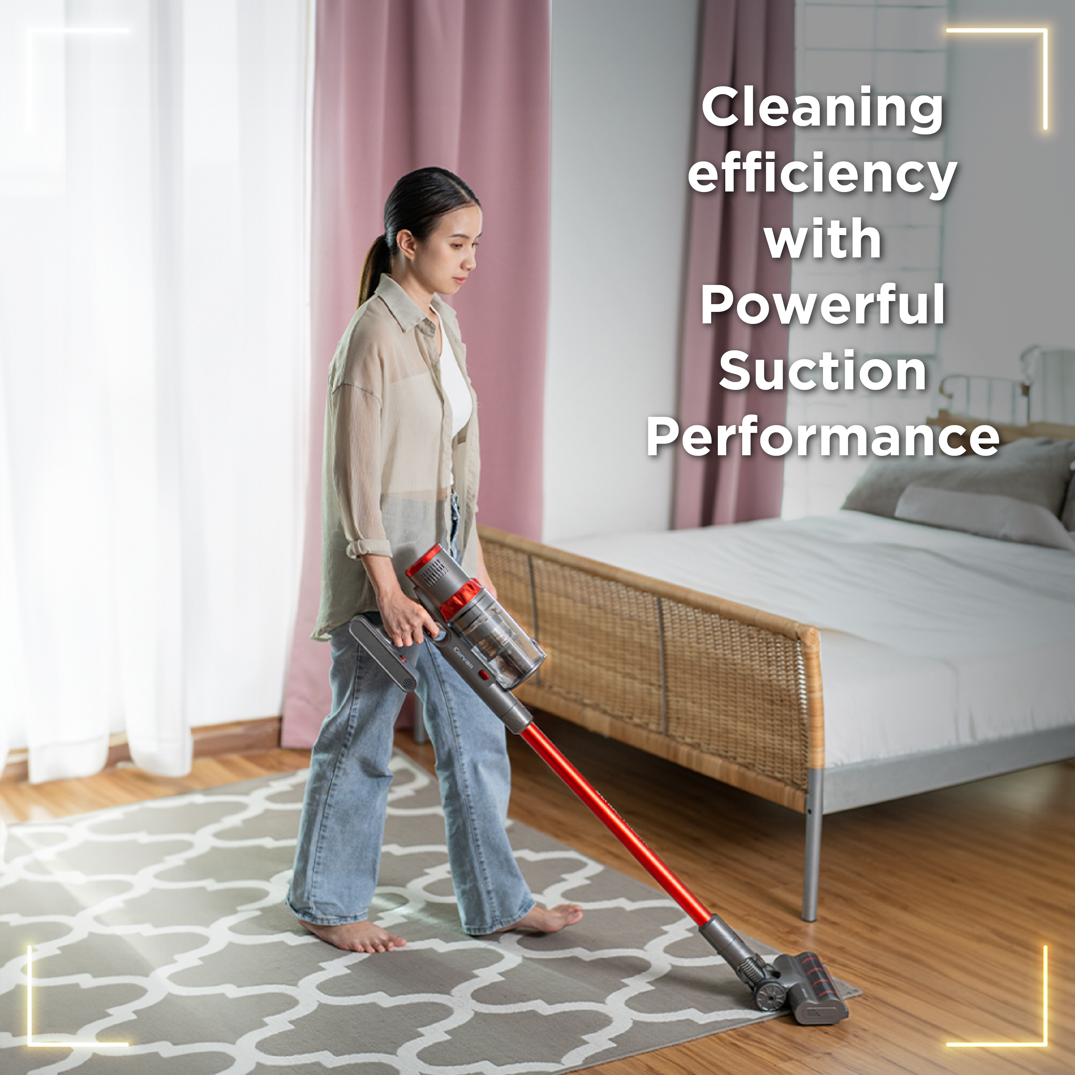 Corvan Anti-tangle Cordless Vacuum Cleaner K9 Luxe