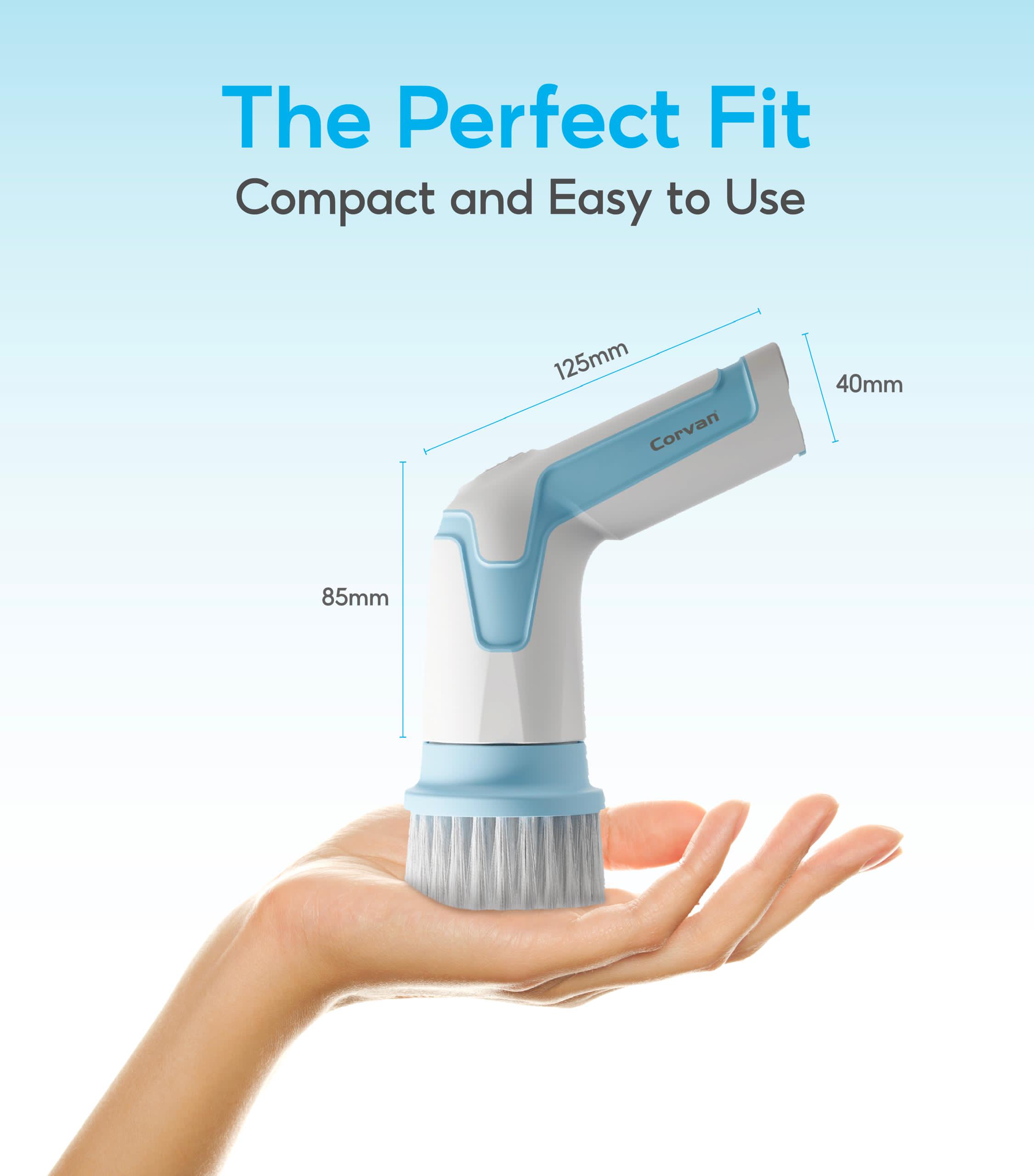 Corvan Cordless Power Scrubber Bathroom Scrubber P3