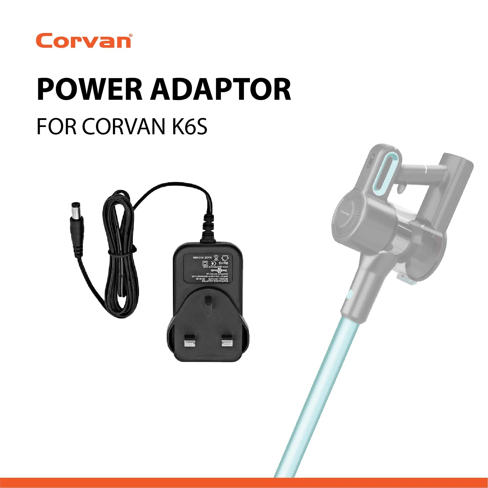 Corvan K6s Genuine Consumables & Parts