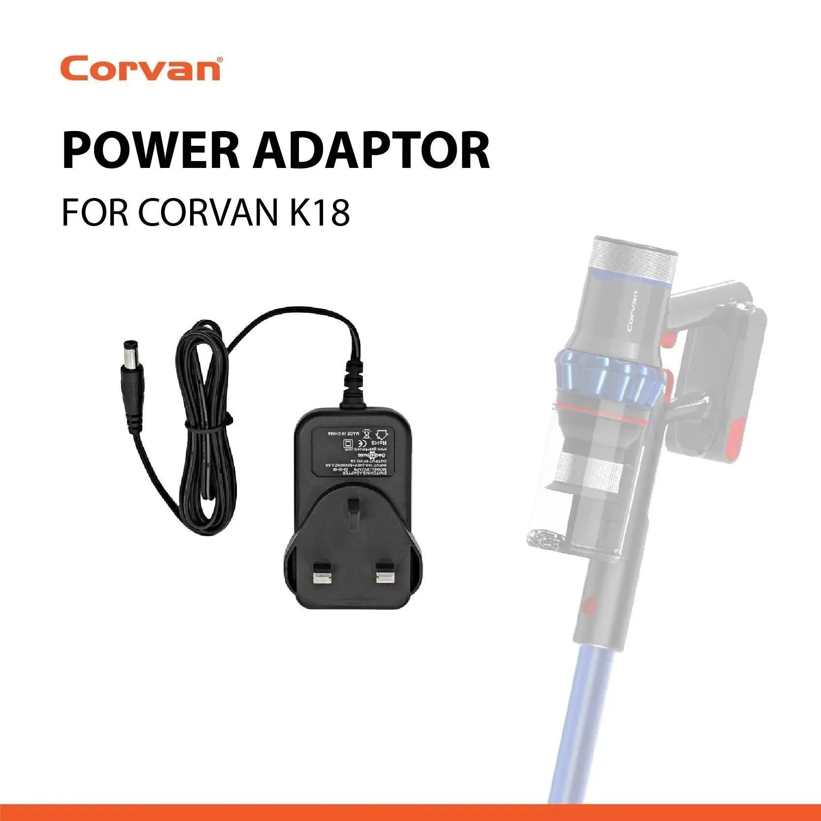 Corvan K18 Genuine Consumables & Parts