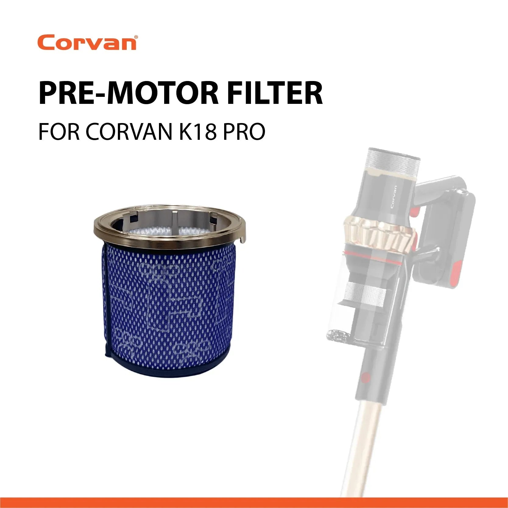 Corvan K18 Pro Genuine Consumables & Parts