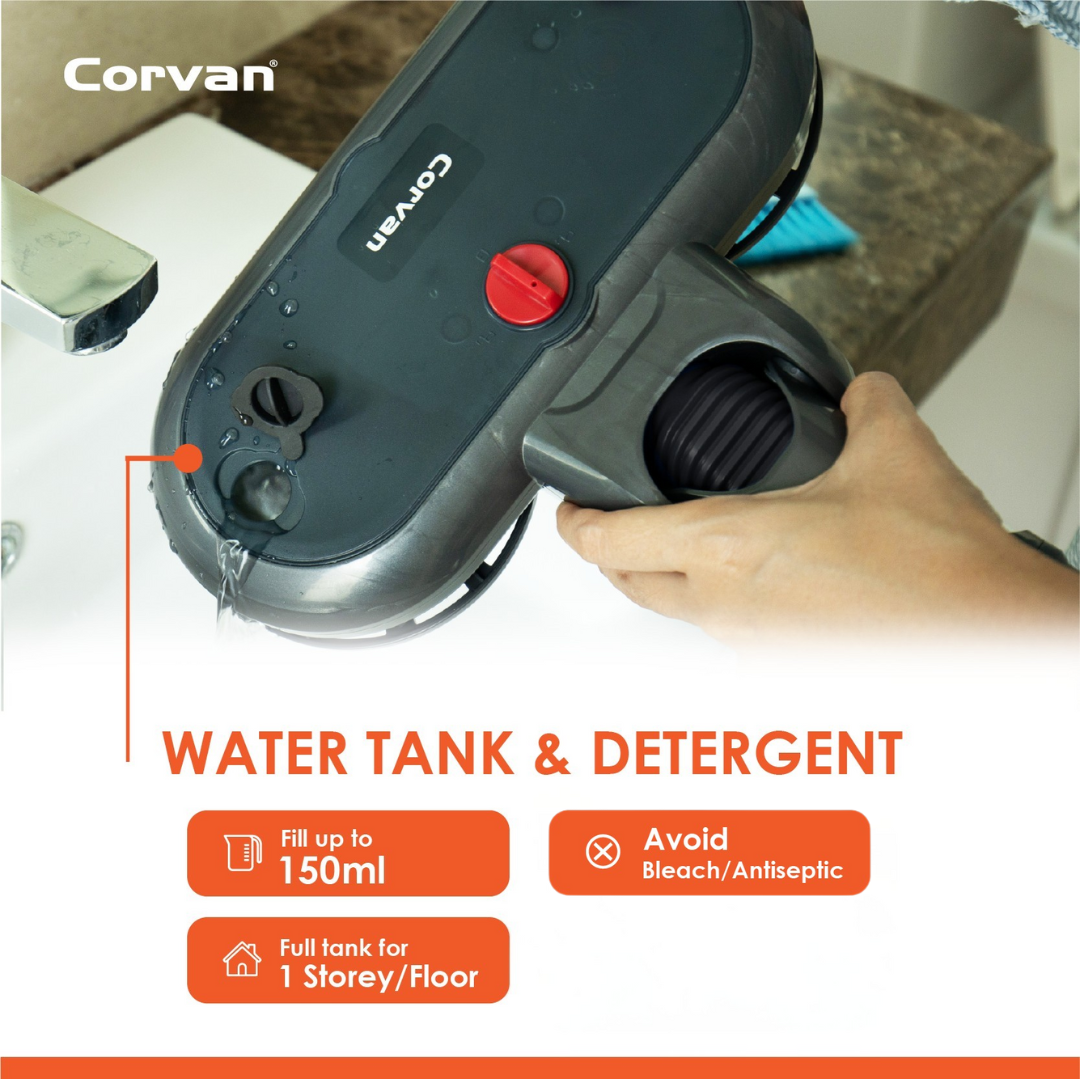 Corvan 2 In 1 Cordless Vacuum Cleaner & Cordless Mop K18