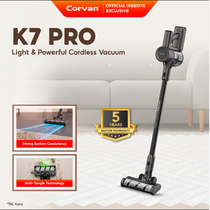 [NEW ARRIVAL] Corvan K7 Pro Cordless Vacuum Cleaner