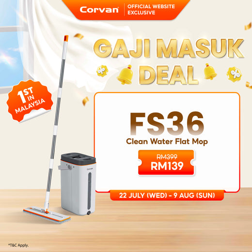 Corvan ACTIVEWASH Flat Mop FS36