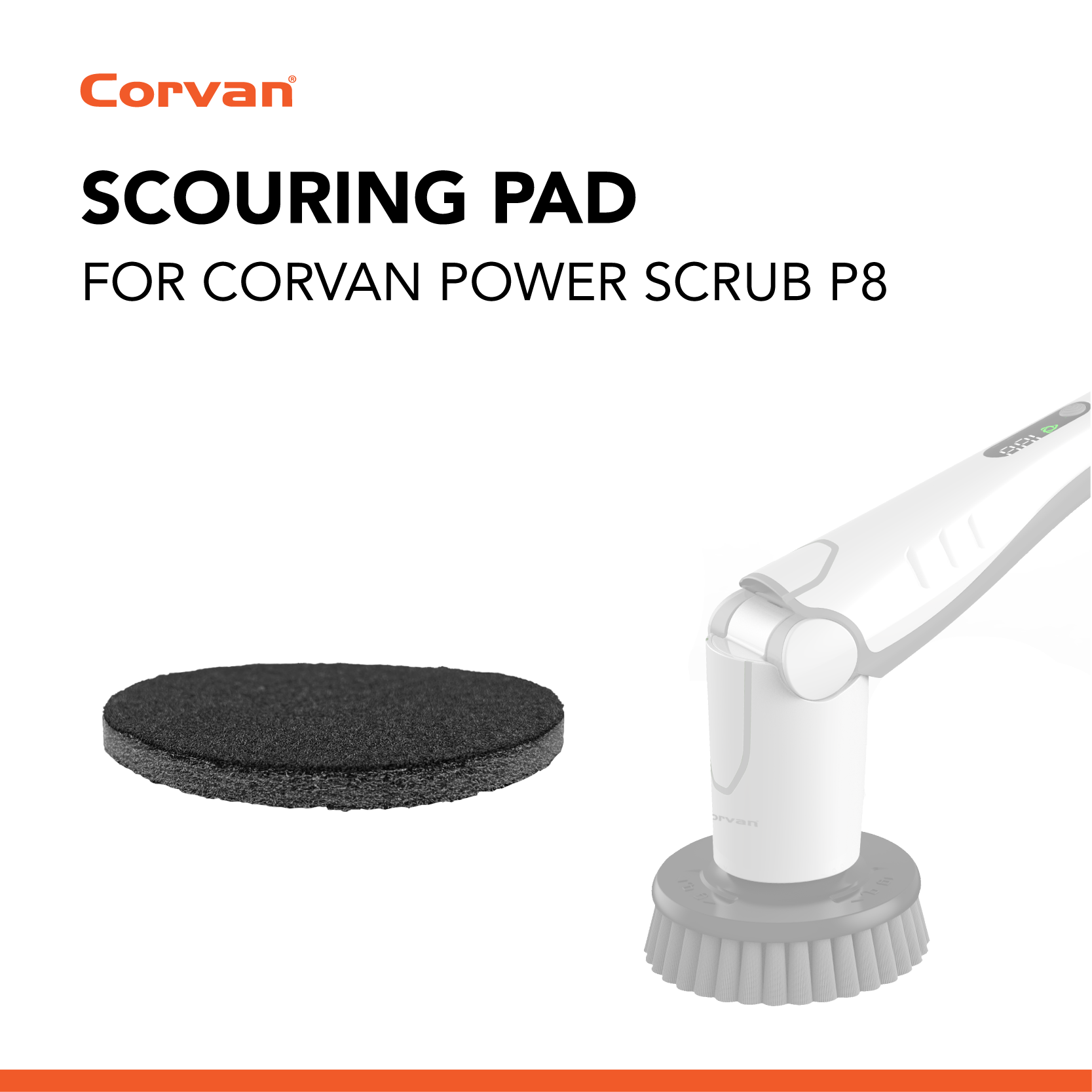 Corvan Power Scrub P8 Genuine Consumables & Parts