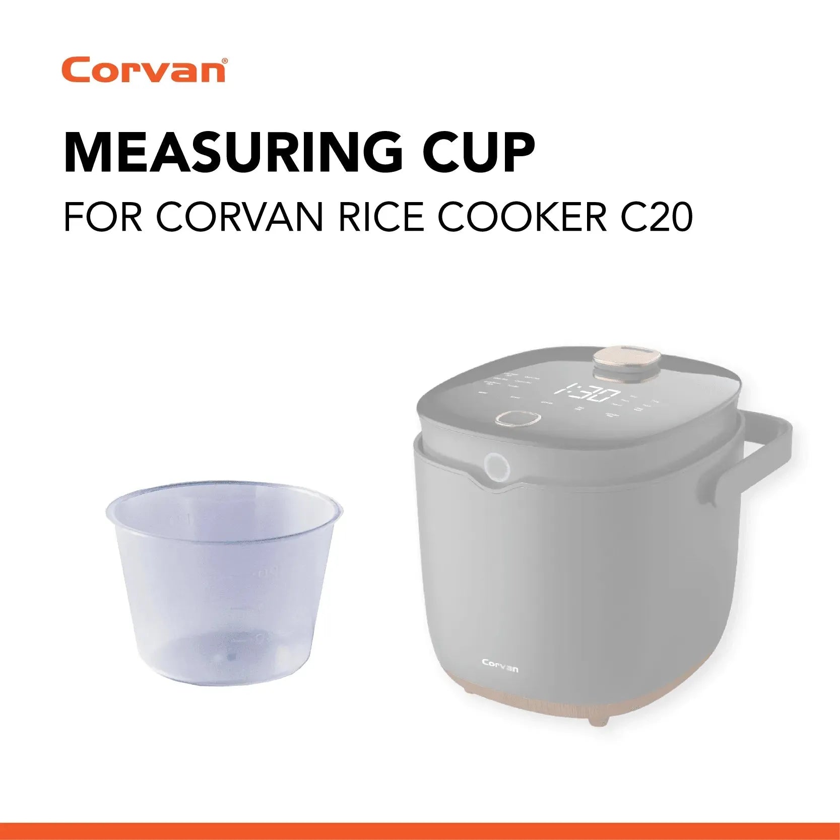 Corvan Rice Cooker C20 Genuine Consumables & Parts