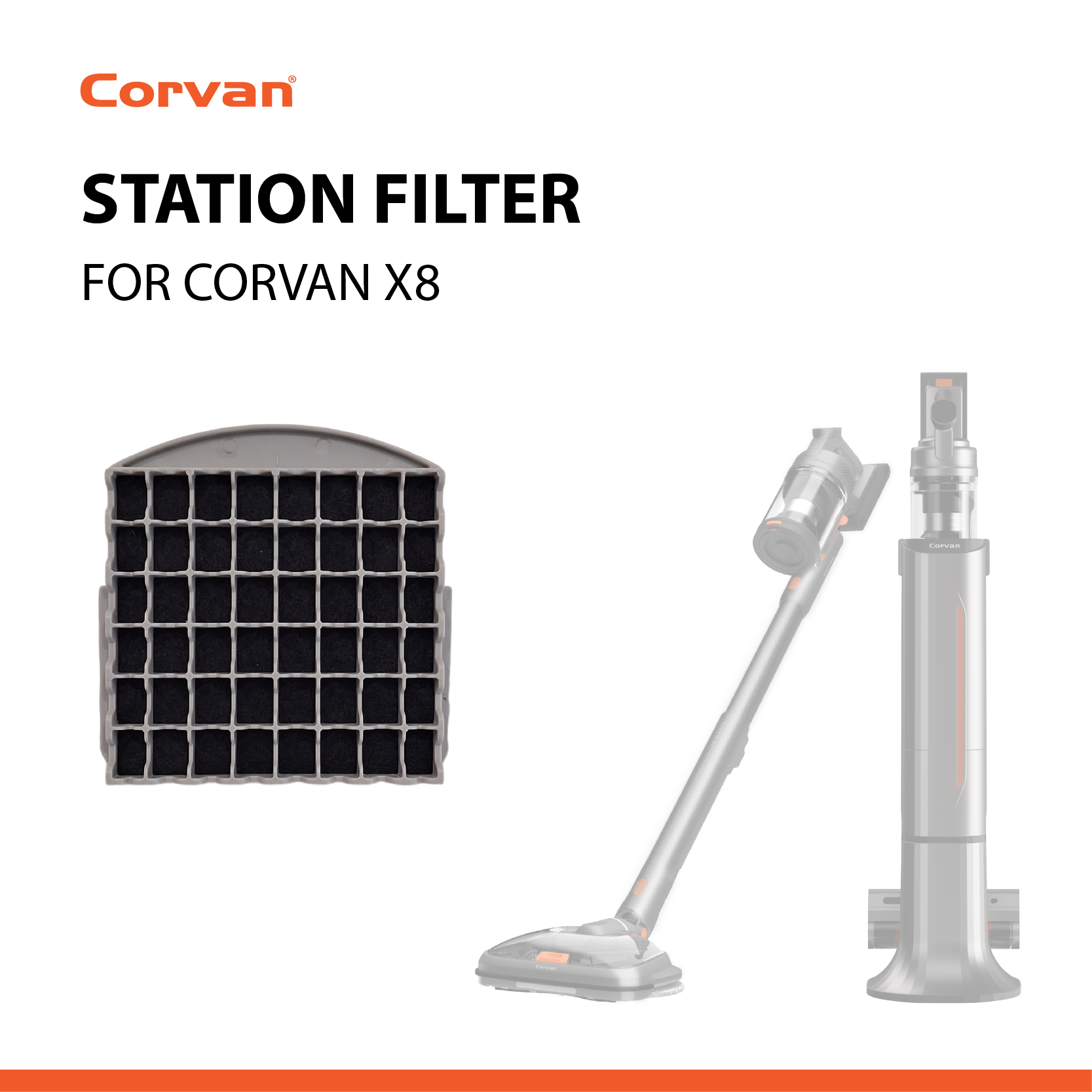 Corvan 1-Year X8 & X8V Care Package and Consumables