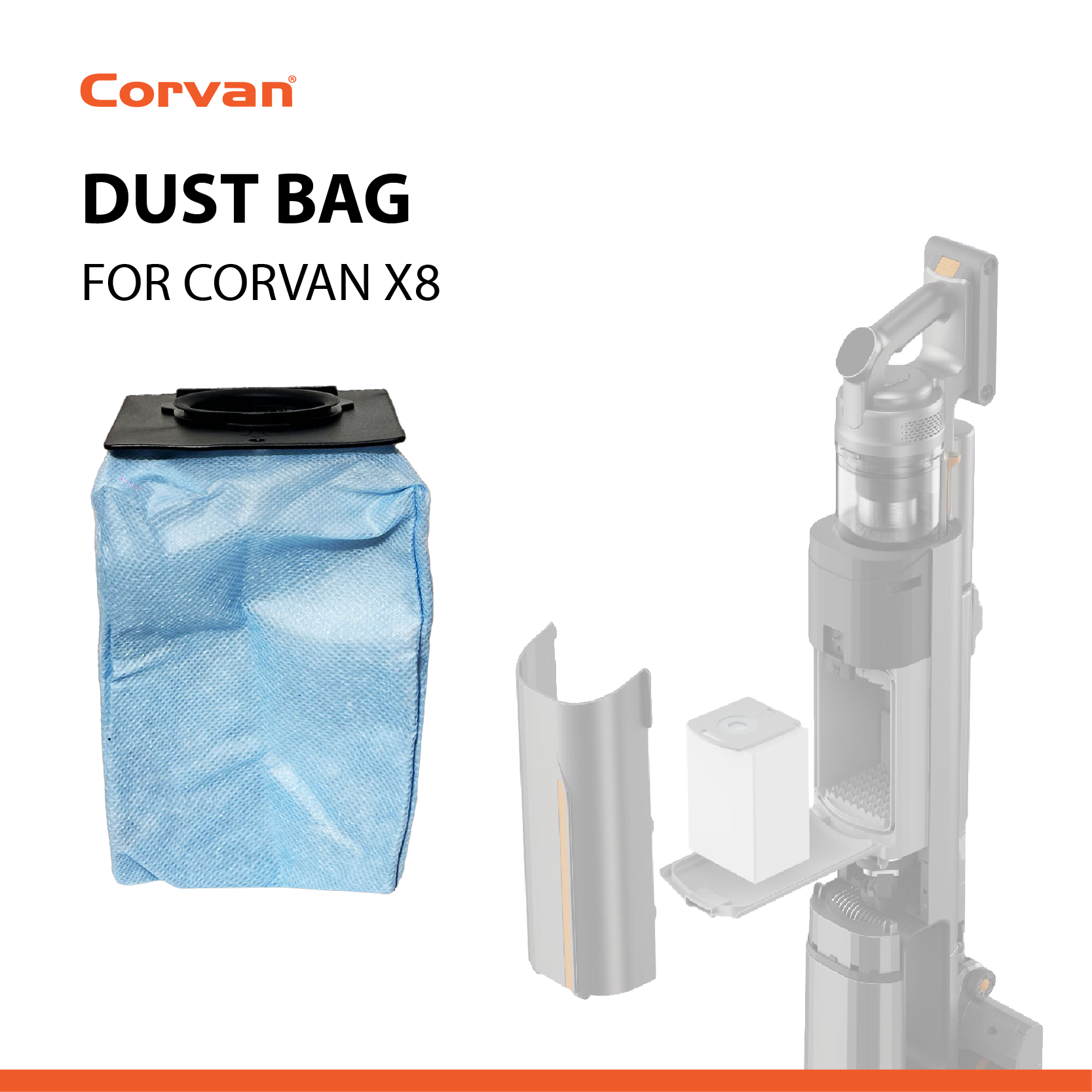 Corvan 1-Year X8 & X8V Care Package and Consumables