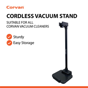 Corvan Vacuum Floor Stand Holder/Rack/Dock Station for Easy Storage