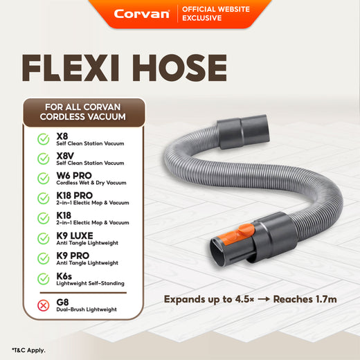 Corvan Flexible Extension Hose