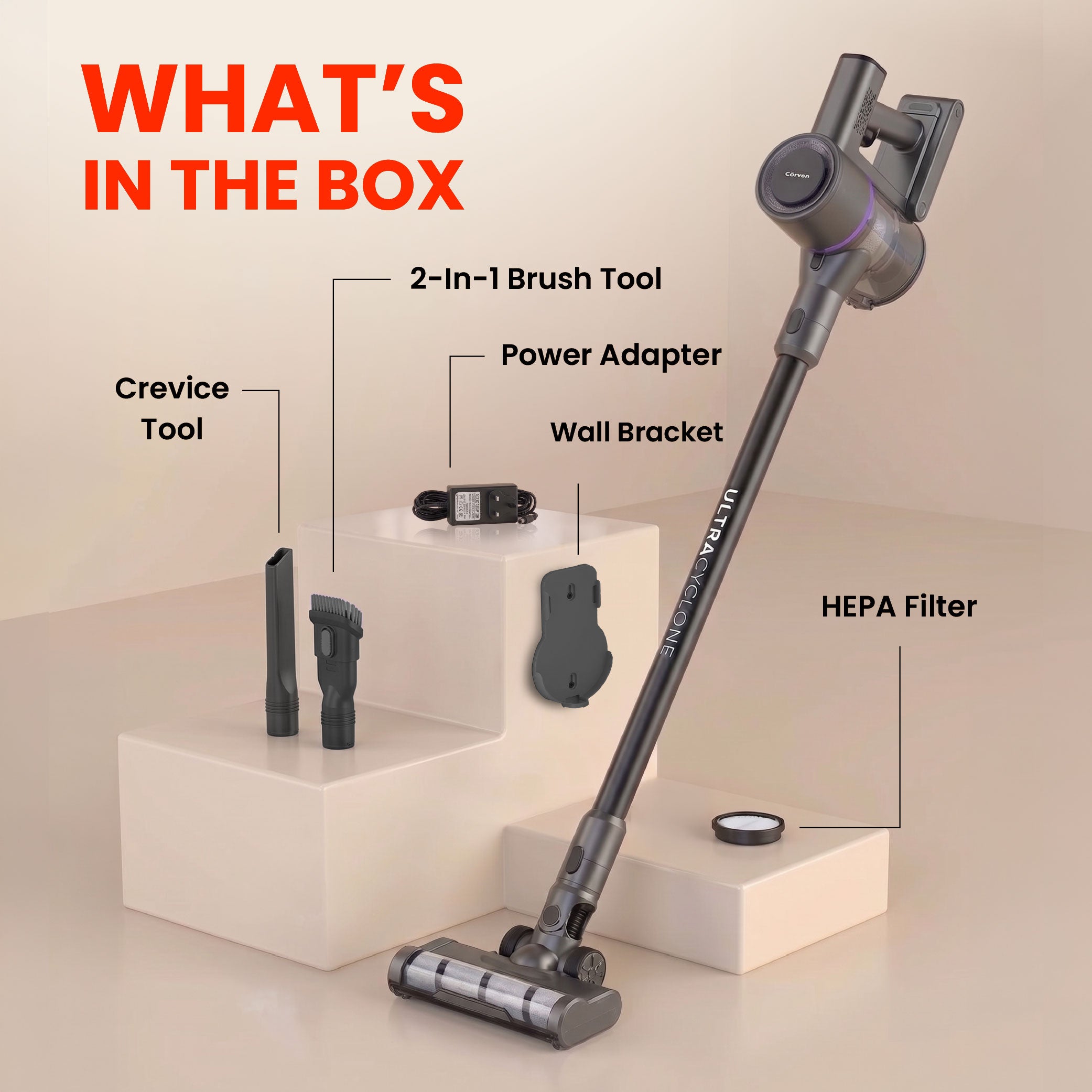 [NEW ARRIVAL] Corvan K7 Pro Cordless Vacuum Cleaner (Ship By: 21 September)