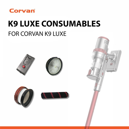 Corvan K9 Luxe Genuine Consumables & Parts