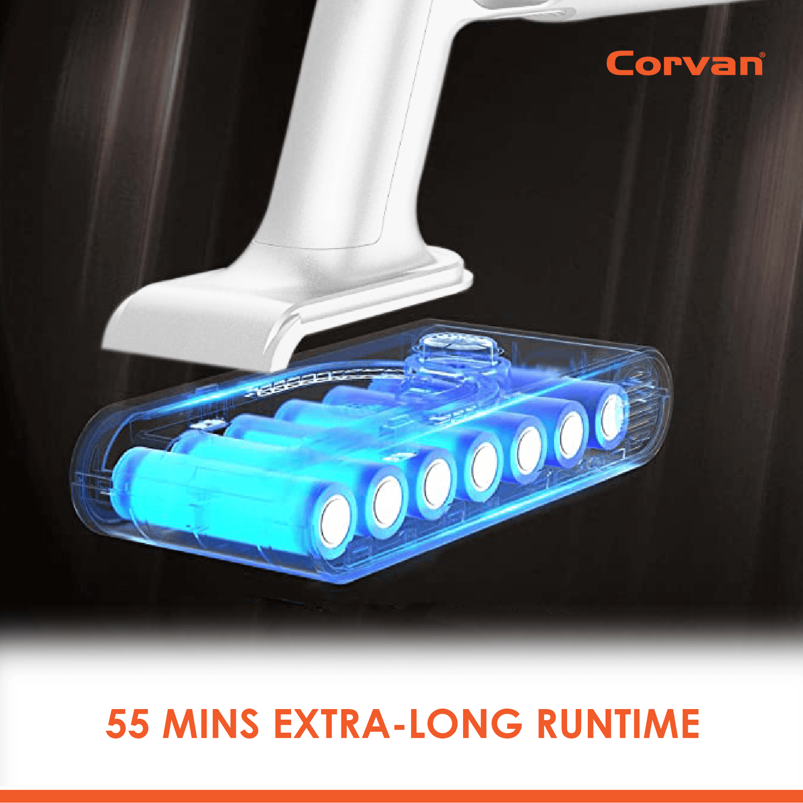 Corvan Antitangle Cordless Vacuum Cleaner K9 Pro