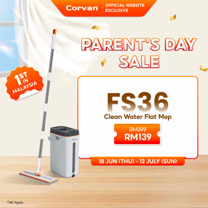 Corvan ACTIVEWASH Flat Mop FS36