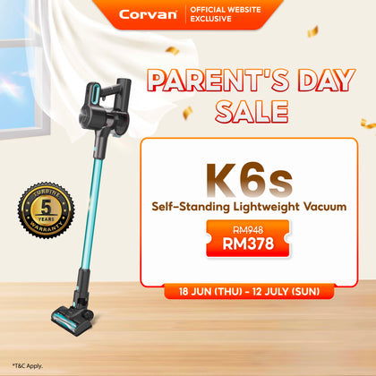 (Pre-Order) Corvan Cordless Vacuum Wireless Cleaner K6s (ETA Mid-July)