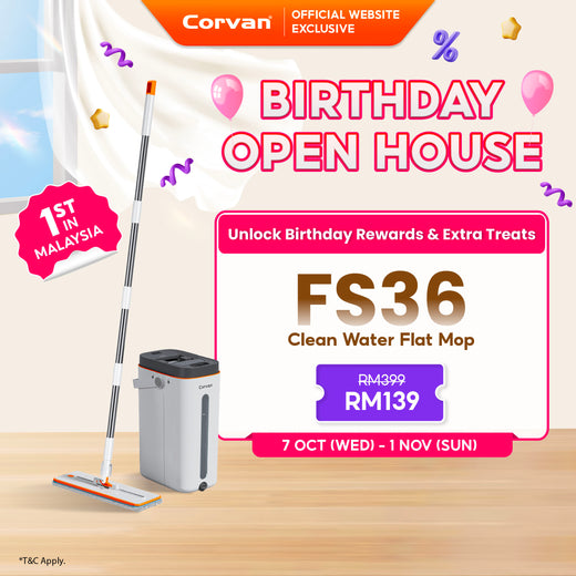Corvan ACTIVEWASH Flat Mop FS36