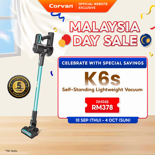 Corvan Cordless Vacuum Wireless Cleaner K6s