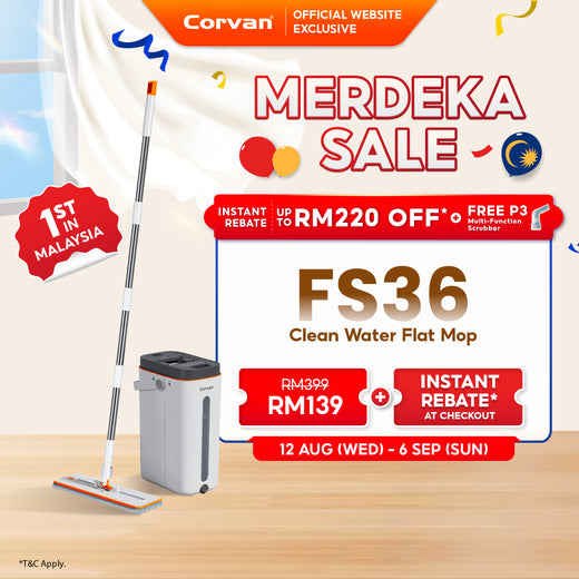 Corvan ACTIVEWASH Flat Mop FS36