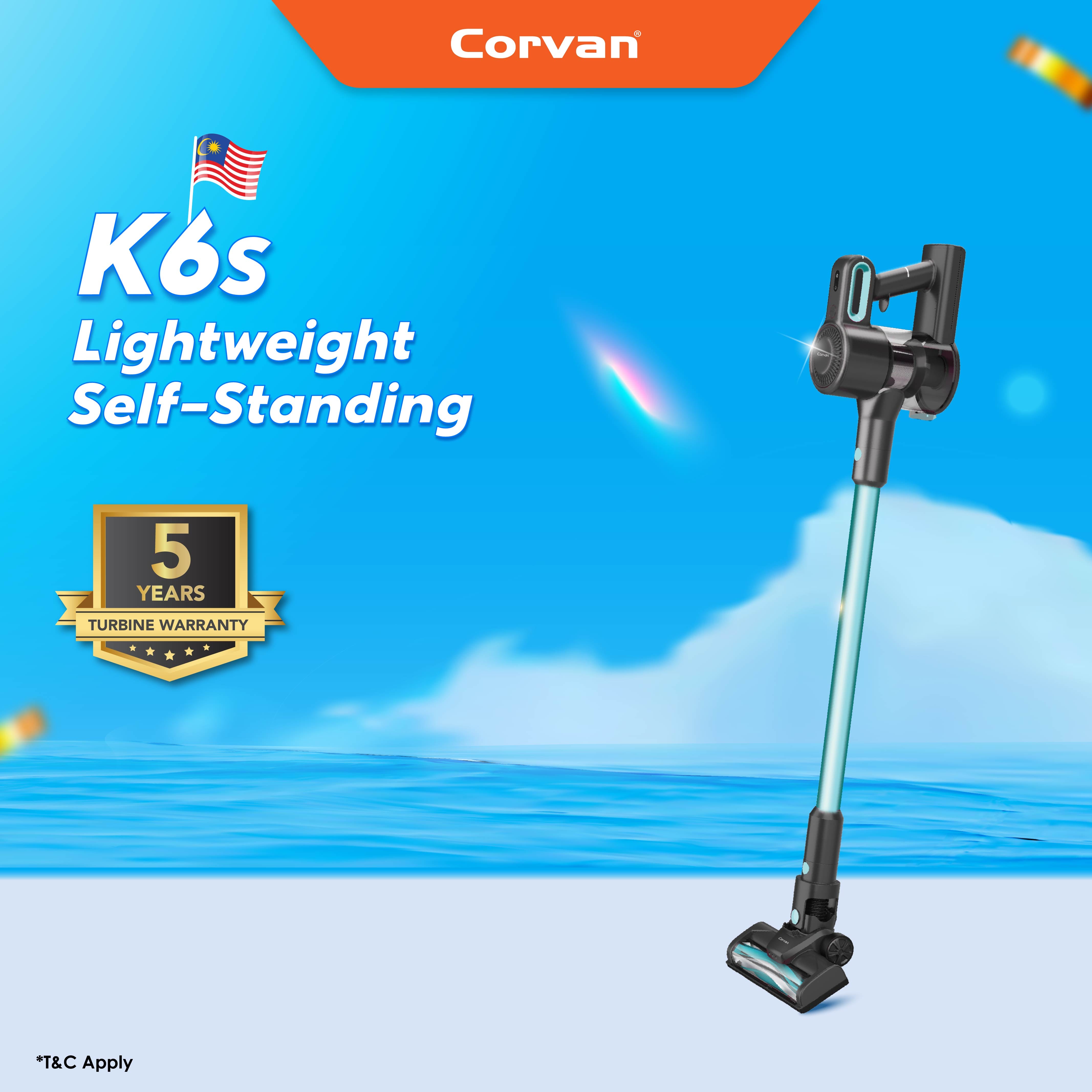 Corvan Cordless Vacuum Wireless Cleaner K6S