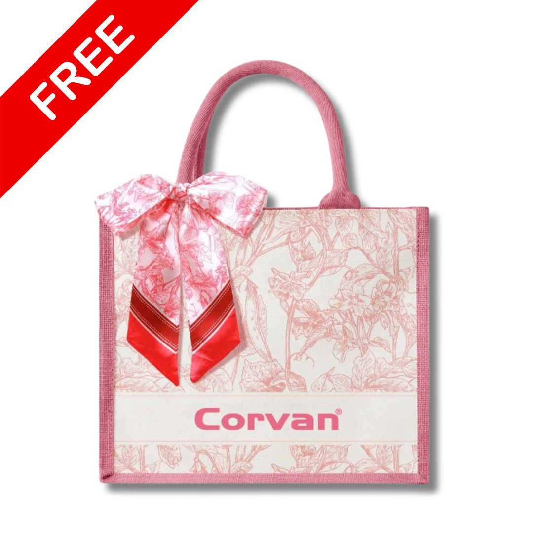 (NOT FOR SALE) Free Gift Corvan Pink Tote Bag