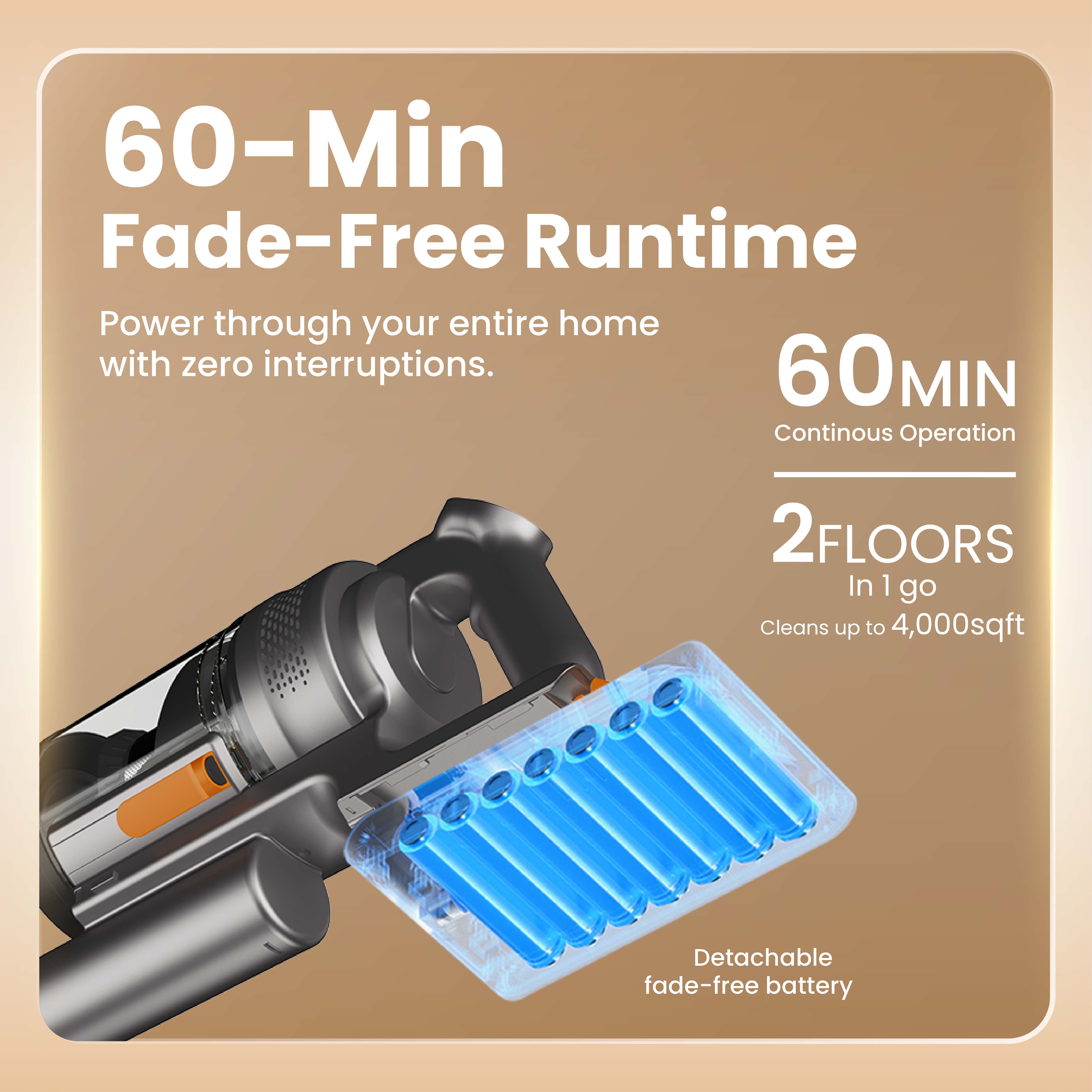 Corvan X8V Self Clean 2-in-1 Vacuum and Sterilize | Auto Clean Station