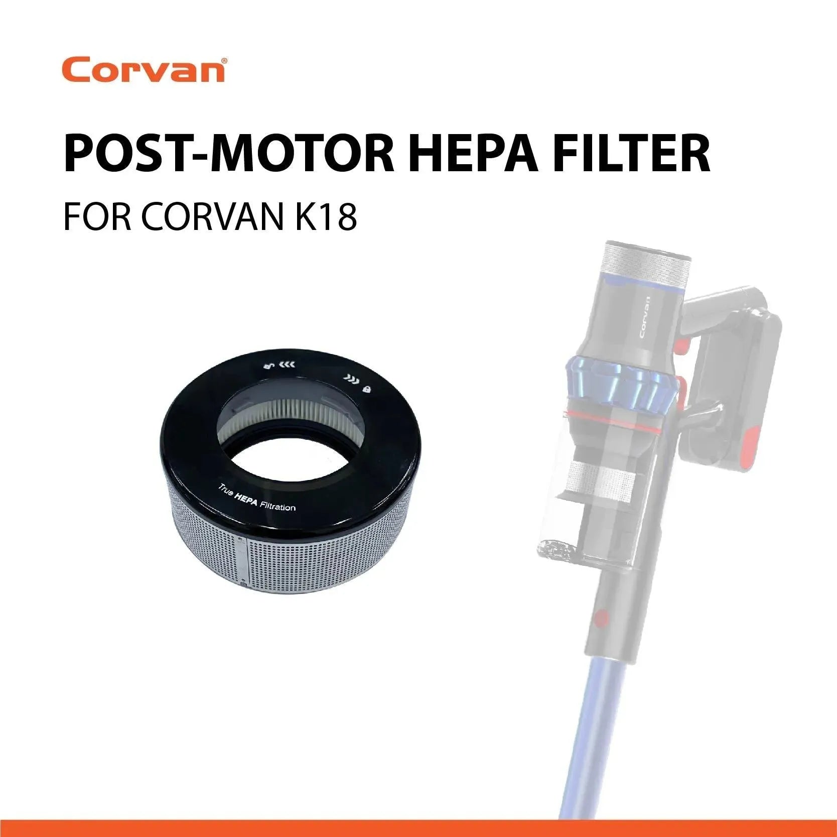 Corvan K18 Genuine Consumables & Parts